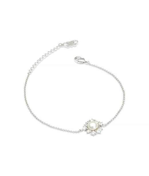 Mässingarmband Emily Pearl Ivory BS