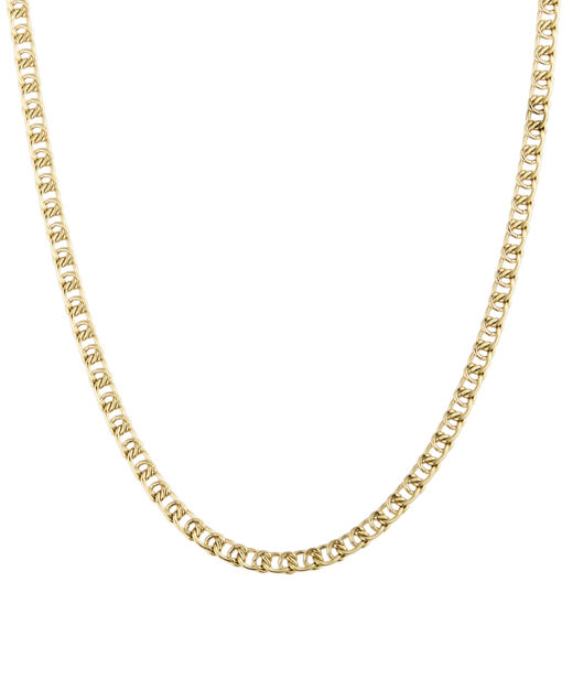 Stålhalsband Infinty gold