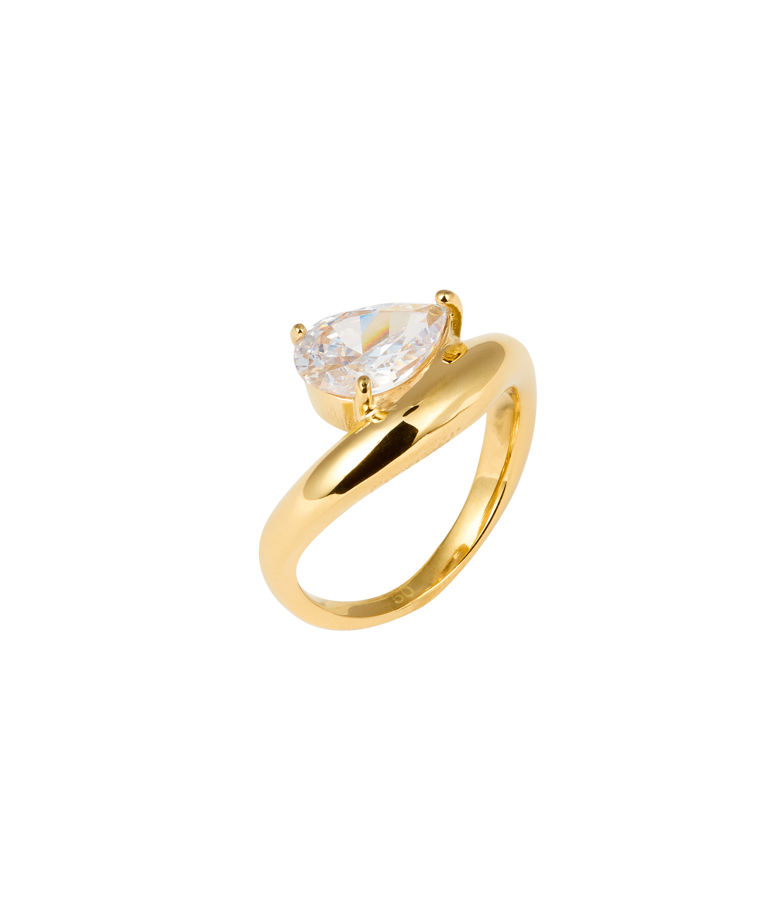 Stålring Amara Kenza gold -50