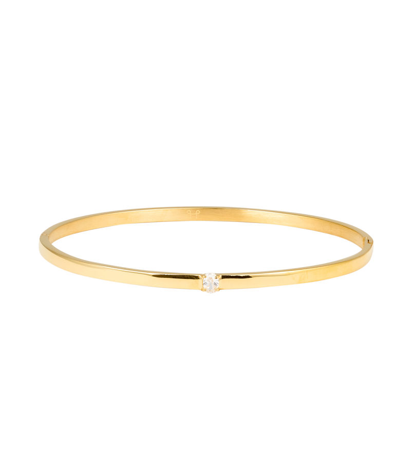 Stålarmband Nisrine Bangle small Kenza gold