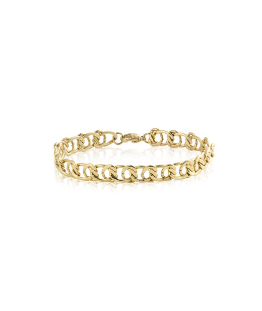 Stålarmband Infinity Grand Small Gold