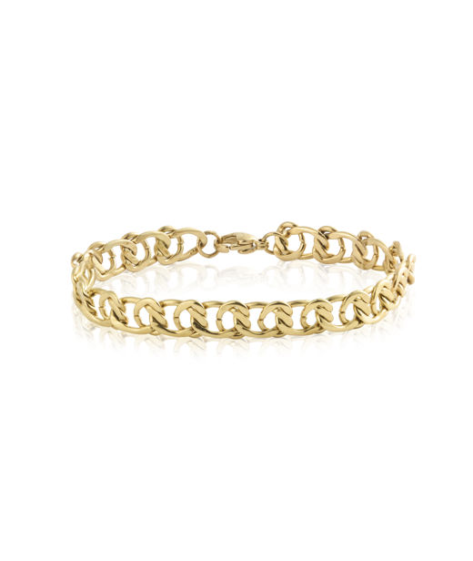 Stålarmband Infinity Grand Small Gold