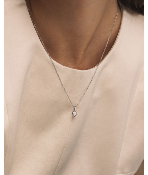 Stålhalsband Sweetheart Medium Steel