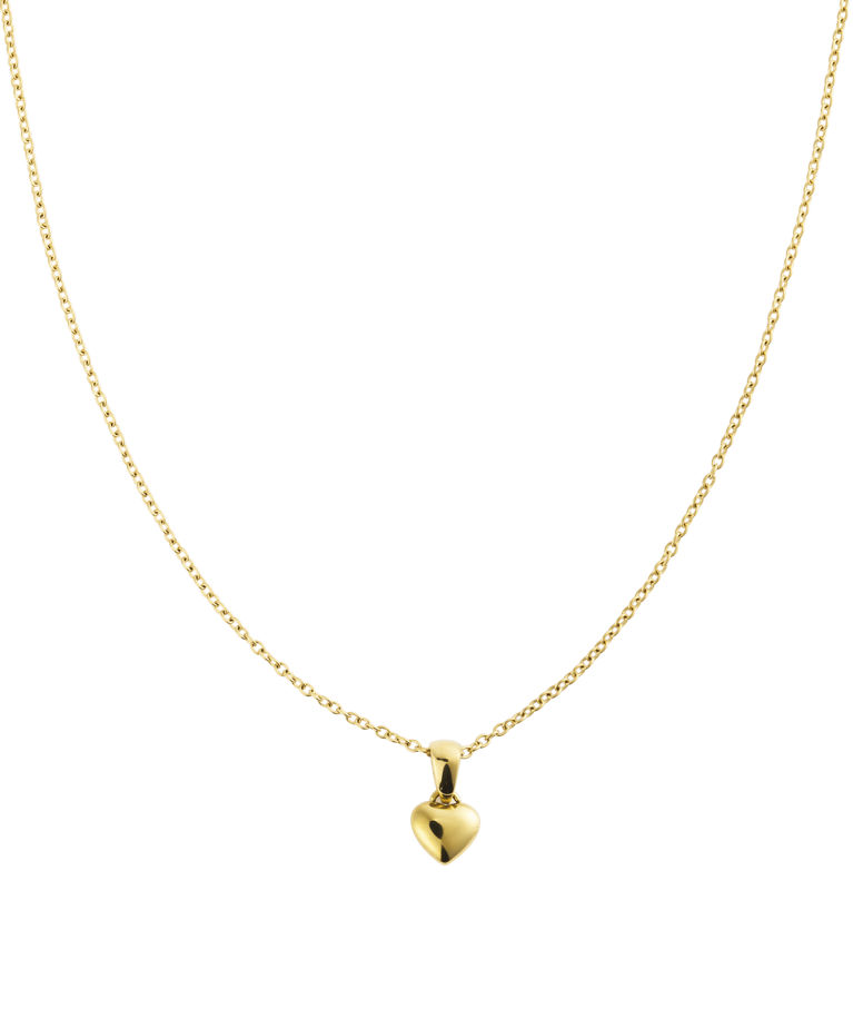 Stålhalsband Sweetheart Medium Gold