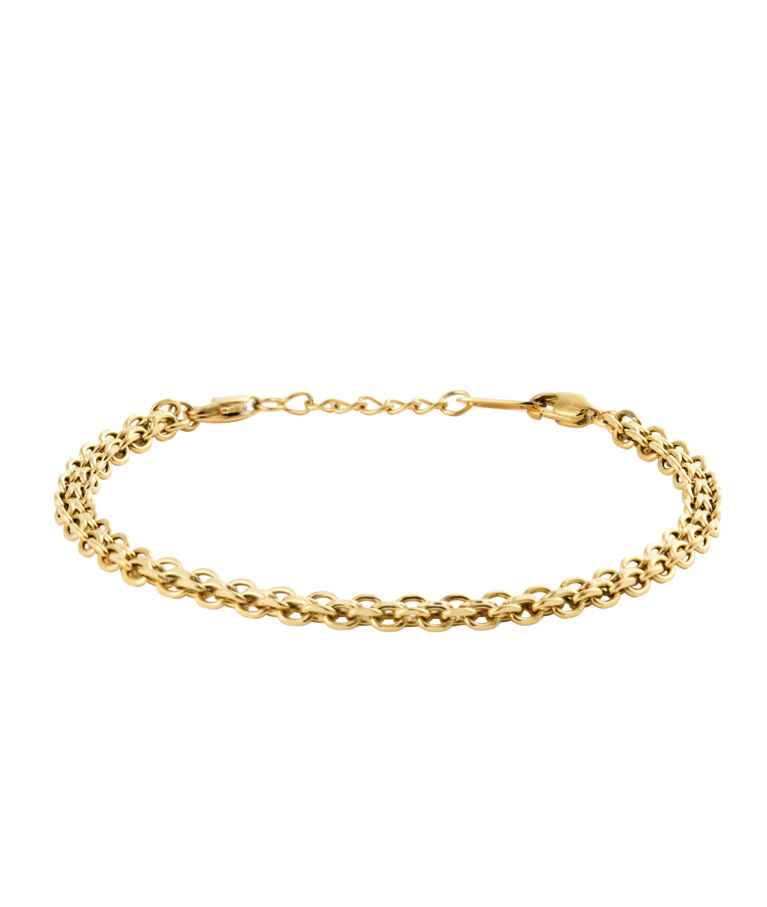 Stålarmband Darling W gold