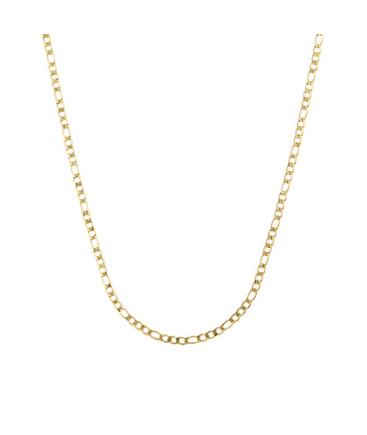 Stålhalsband Thin Figaro gold