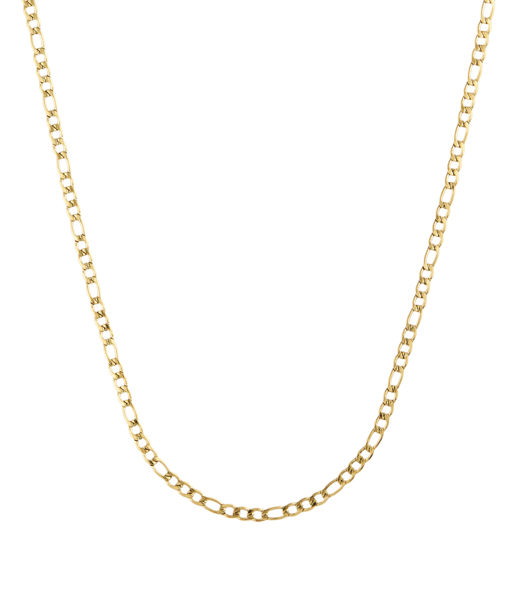 Stålhalsband Thin Figaro gold