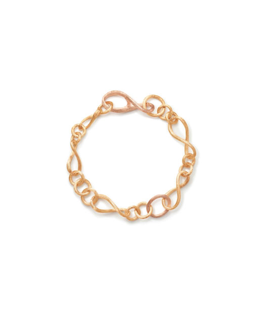 18k rg/rosé armband Love 18cm CC