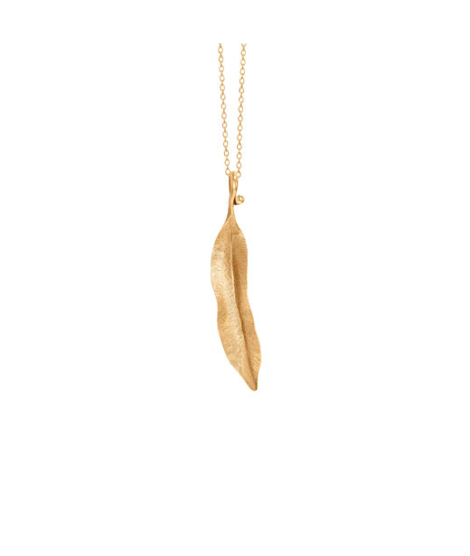 18k gg hänge Lilla Leaves 4,5cm BSG CC