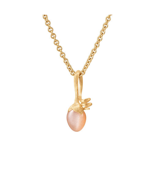18k gg hänge Lotus Spira blush månsten CC