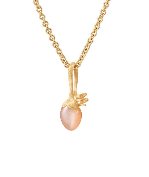 18k gg hänge Lotus Spira blush månsten CC