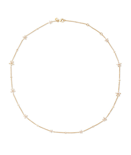 18k gg Halsband Shooting Stars diamonds 0,81ct. TW.VS