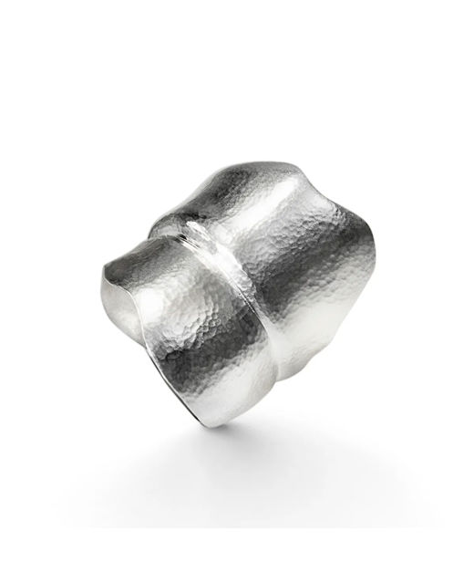 Silverring Leaves Large BSS SIZE 56