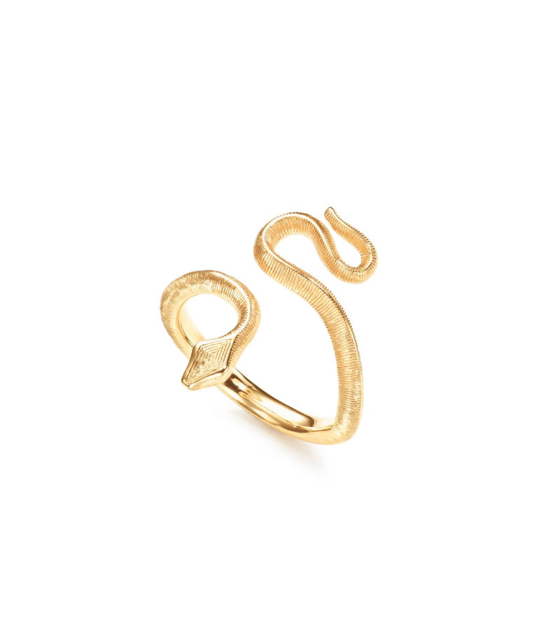 18k gg ring Snakes mini SIZE 53