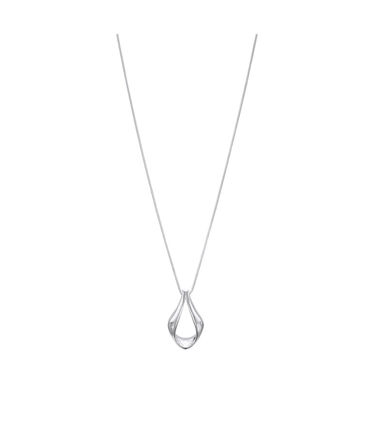 Silverhalsband vikt droppe. 42+5CM
