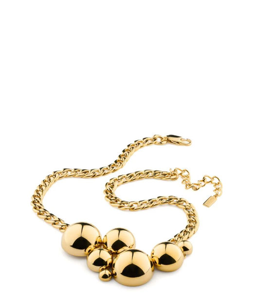 STålhalsband Solar Cluster gold