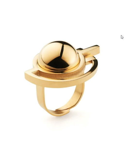 Stålring Satellite Dome gold
