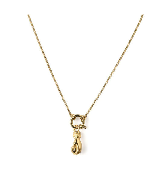 Stålhalsband La Main Golden