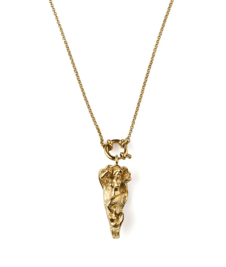 Stålhalsband Siréne Mermaid Golden