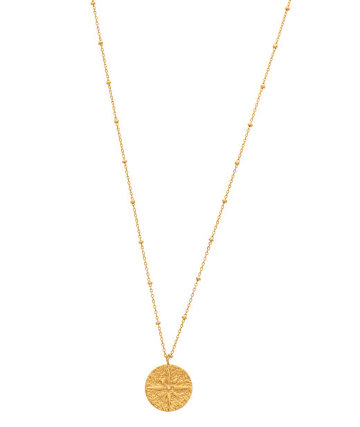 Stålhalsband Artemis Star gold