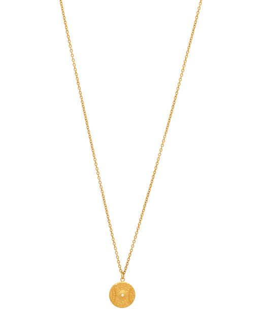 Stålhalsband Artemis Stone gold