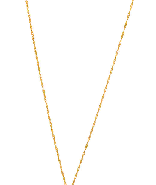 Stålhalsband Theia Shell gold