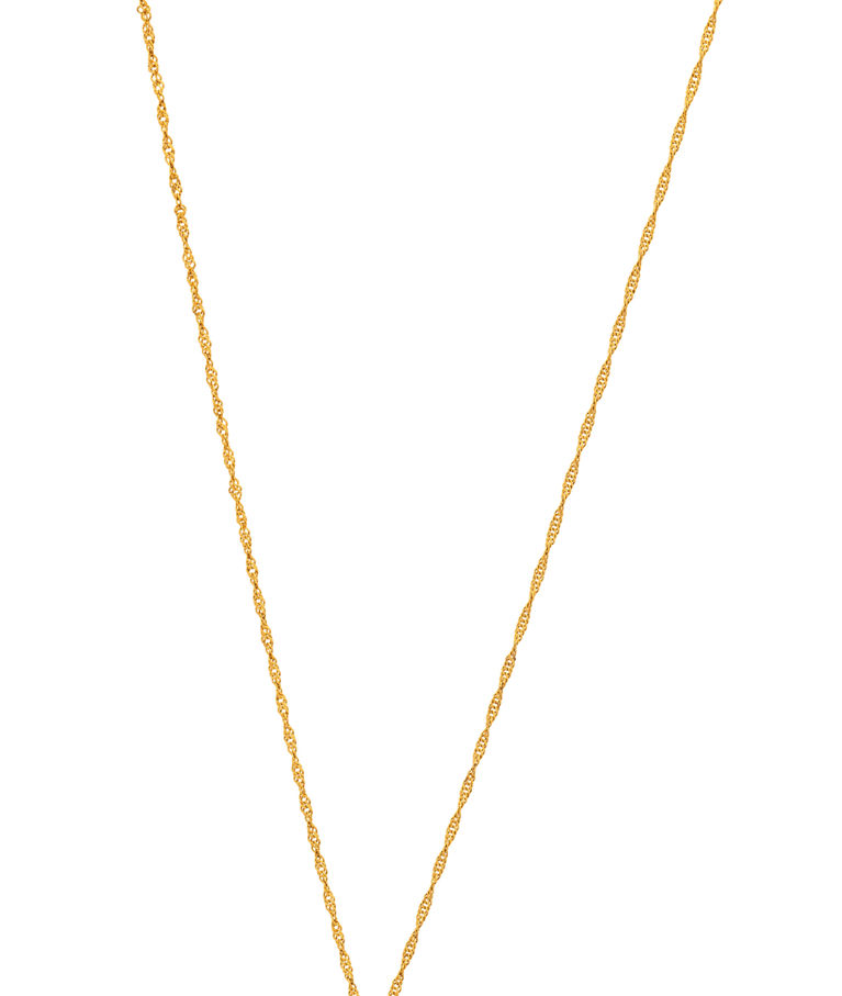 Stålhalsband Theia Shell gold