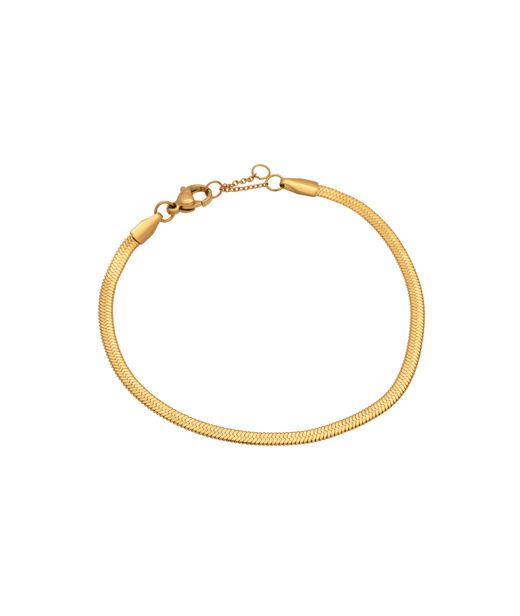 Stålarmband Epione Herringbone gold
