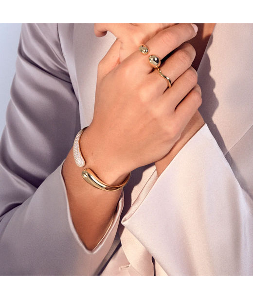 Silverarmband Goccia