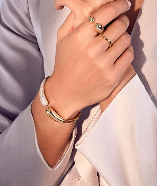 Silverarmband Goccia