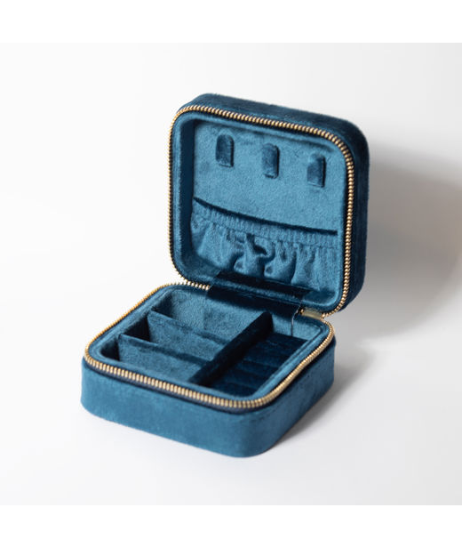 Smyckeskrin Travel Box Blue