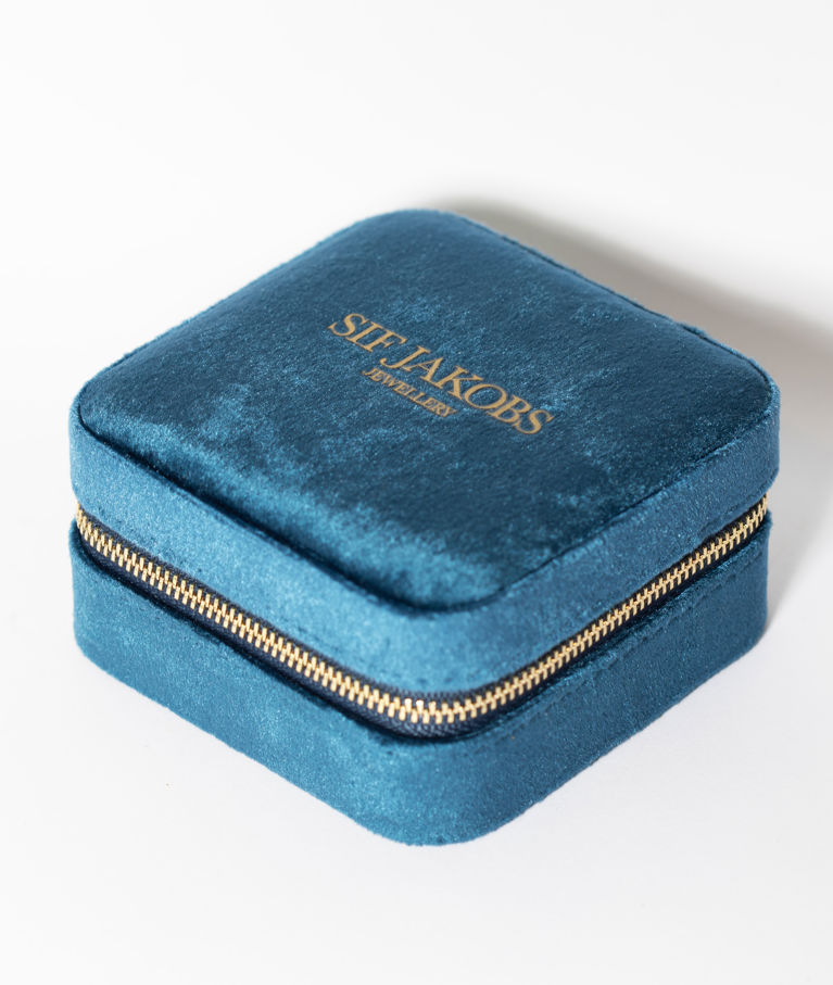 Smyckeskrin Travel Box Blue
