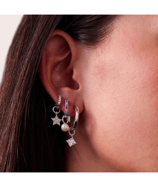 Silverhänge Stella Hoop Charm