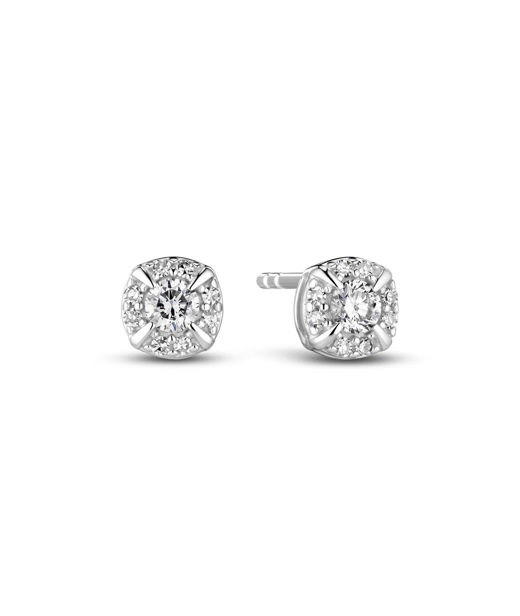 14k Örhänge Rome 0,17ct LAB
