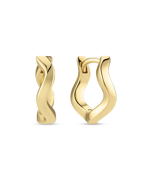 Silverörhänge Ellera Waves Medio fg