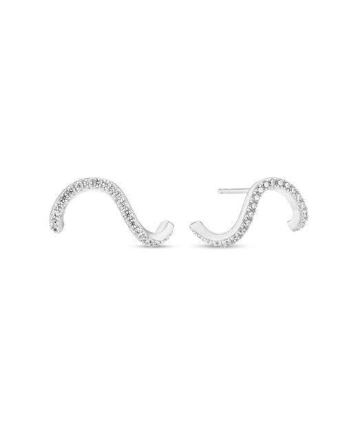 Silverörhänge Ellera Waves