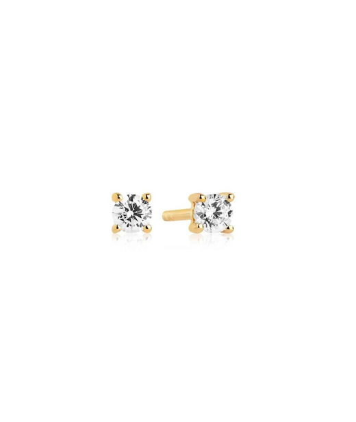 Silverörhänge Princess Piccolo 3mm cz BS