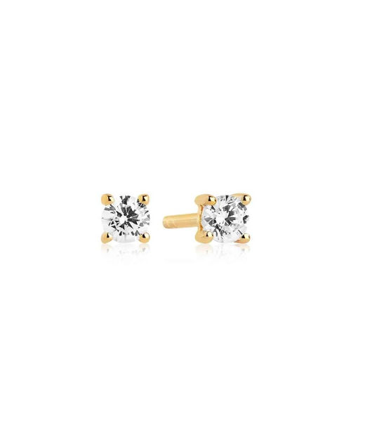 Silverörhänge Princess Piccolo 3mm cz BS