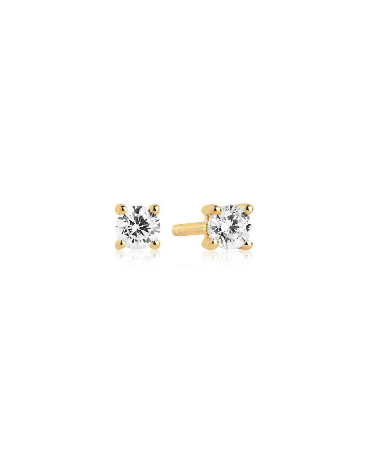 Silverörhänge Princess Piccolo 3mm cz BS