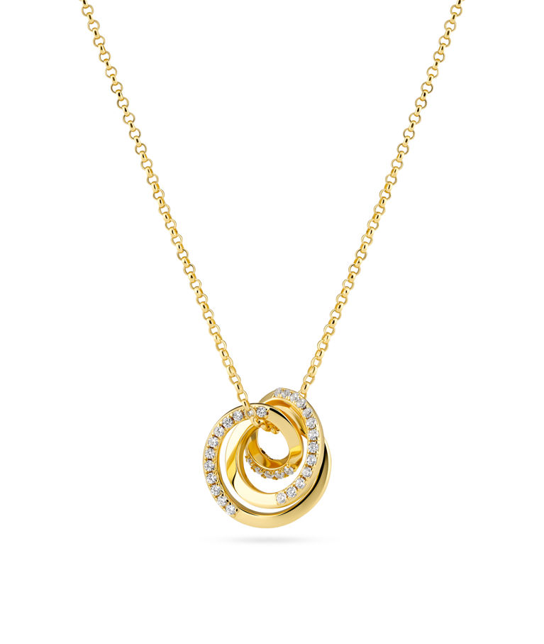 Silverhalsband Spirale Piccolo fg