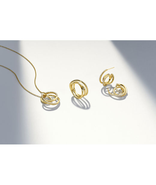 Silverhalsband Spirale Piccolo