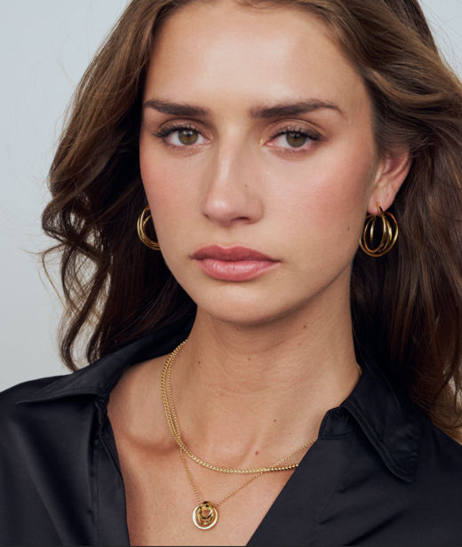Silverhalsband Spirale Pianura Piccolo