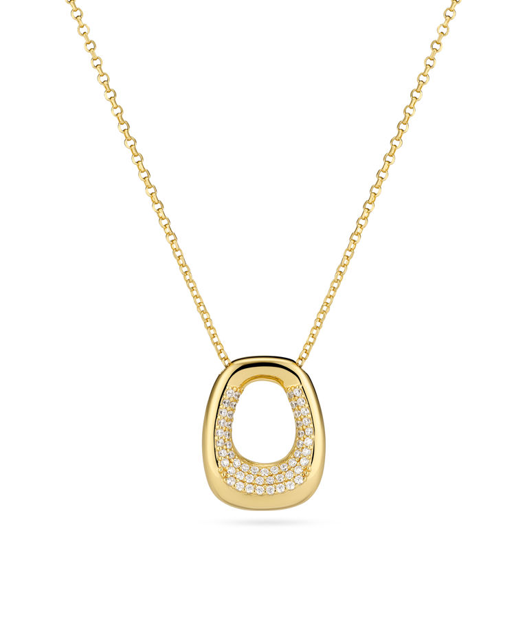 Silverhalsband Borsa Piccolo fg