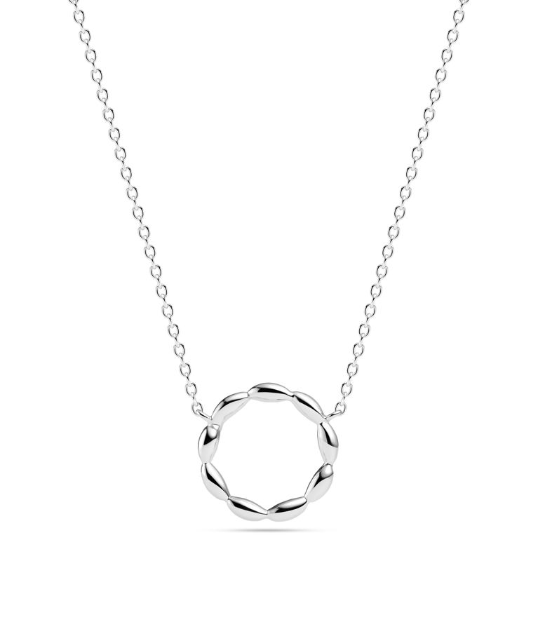 Silverhalsband Gocciolina Circolo