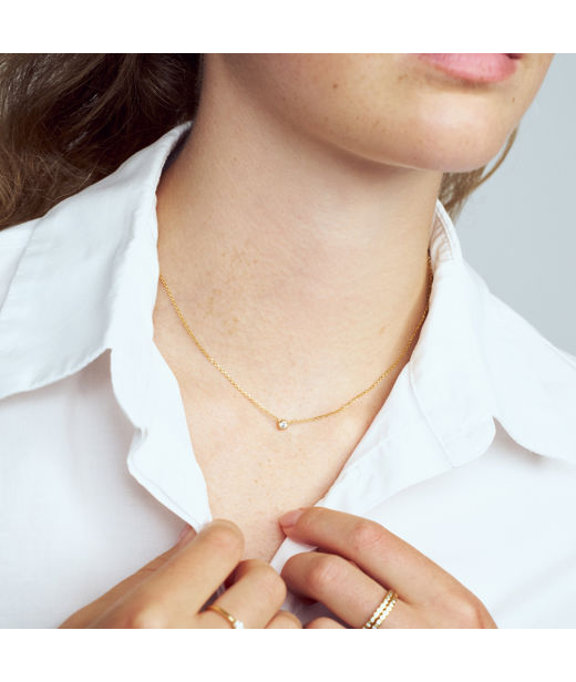 Silverhalsband Sarzana Uno