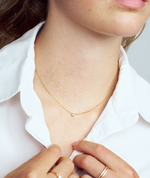 Silverhalsband Sarzana Uno