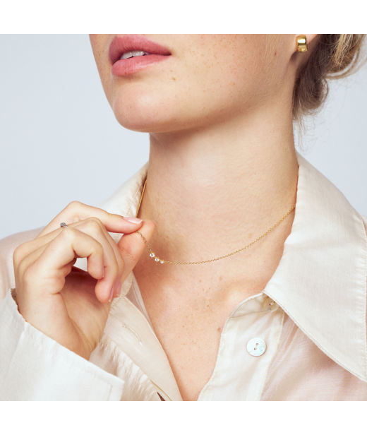 Silverhalsband Lucente
