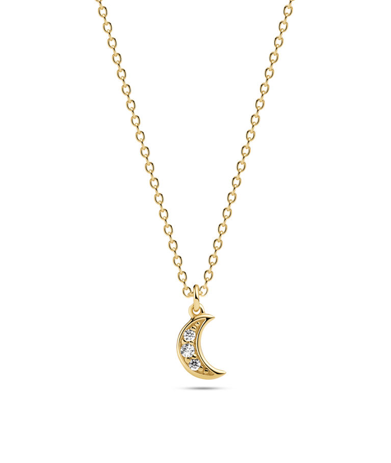 Silverhalsband Luna fg
