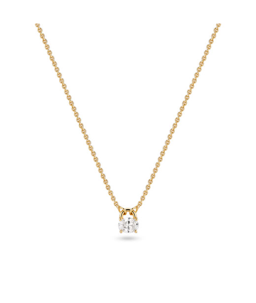 Silverhalsband Ovale cz fg