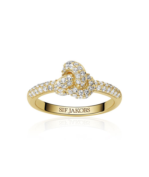 Silverring Imperia Pianura Piccolo Diamonds fg 58 SIZE 58